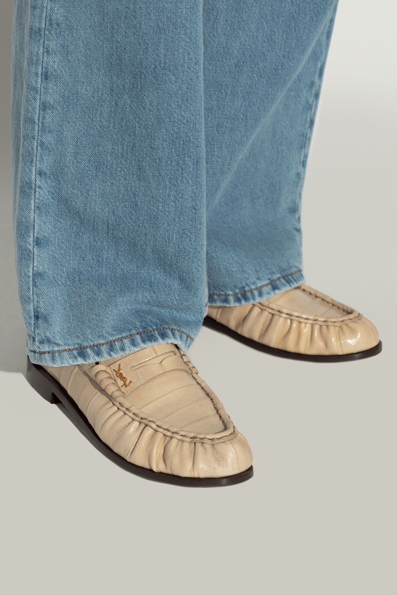 SAINT LAURENT ローファー　38.5 Saint Laurent Leather shoes `Le Loafer` | Women's Shoes | Vitkac
